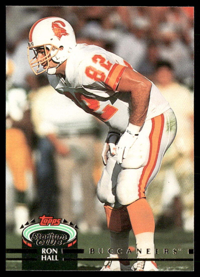 Ron Hall 1992 Stadium Club #286 Tampa Bay Buccaneers
