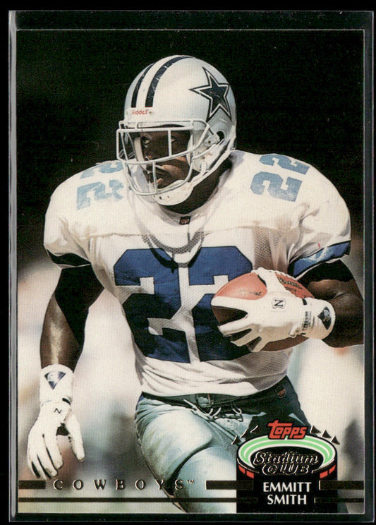 Emmitt Smith 1992 Stadium Club #190 Dallas Cowboys