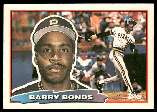 Barry Bonds 1988 Topps Big #89 Pittsburgh Pirates
