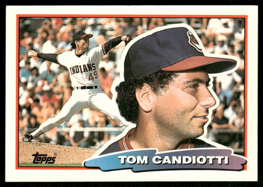 Tom Candiotti 1988 Topps Big #93b Cleveland Indians