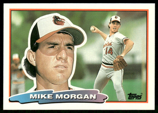 Mike Morgan 1988 Topps Big #98b Baltimore Orioles