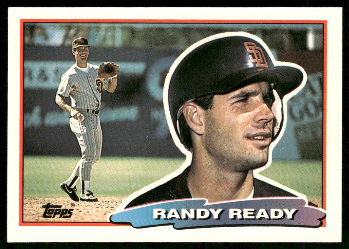 Randy Ready 1988 Topps Big #102a San Diego Padres