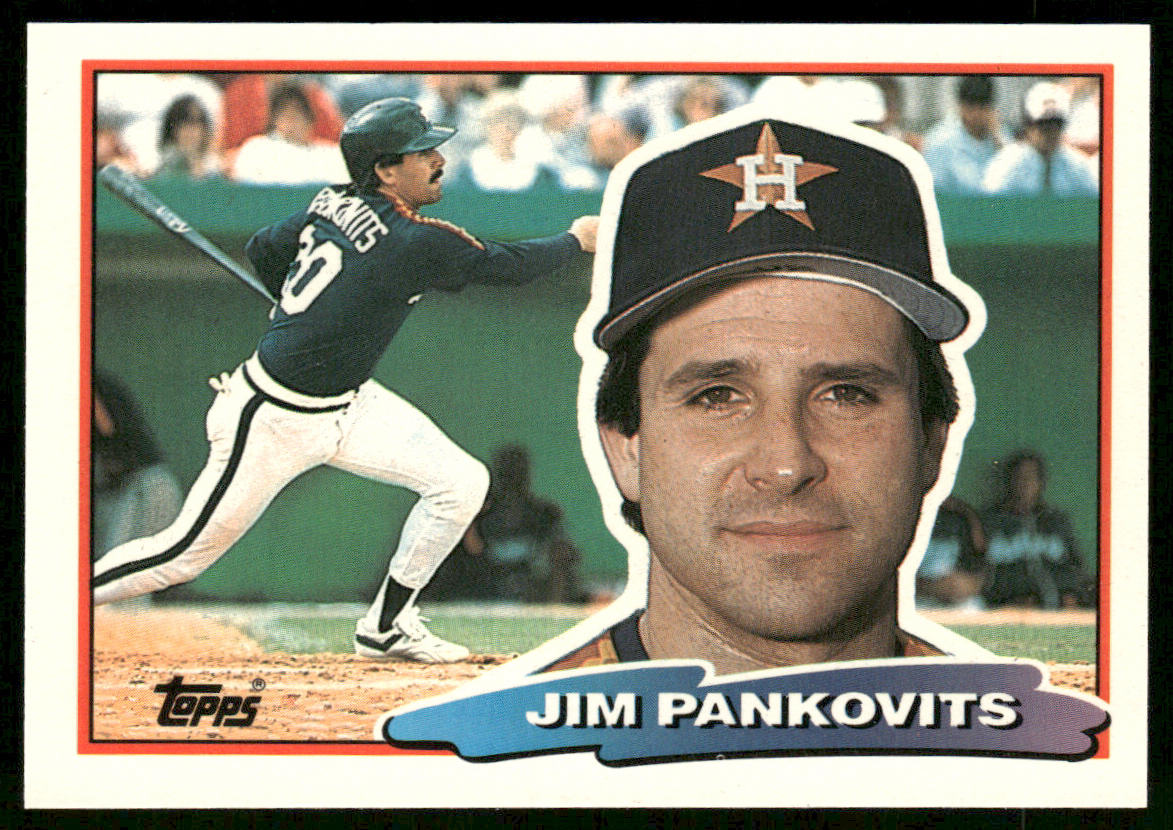 Jim Pankovits 1988 Topps Big #109b Houston Astros