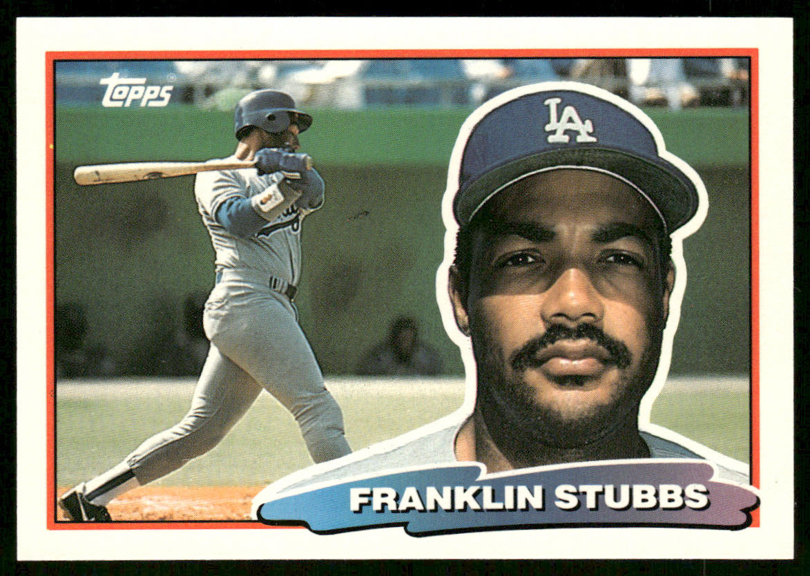 Franklin Stubbs 1988 Topps Big #112 Los Angeles Dodgers