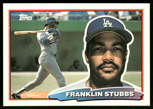 Franklin Stubbs 1988 Topps Big #112 Los Angeles Dodgers