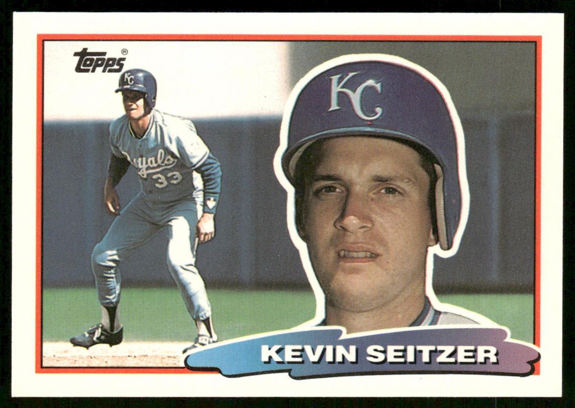 Kevin Seitzer 1988 Topps Big #115a Kansas City Royals