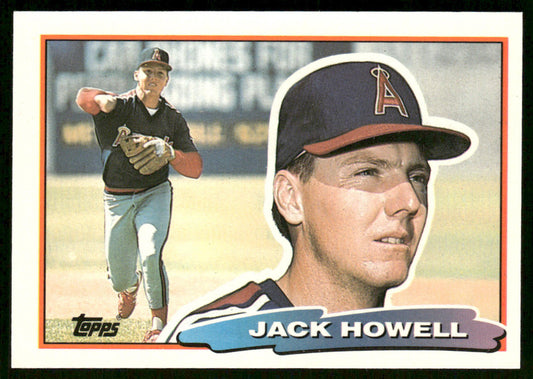 Jack Howell 1988 Topps Big #121a California Angels
