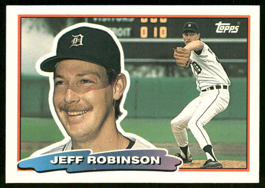 Jeff Robinson 1988 Topps Big #123 Detroit Tigers