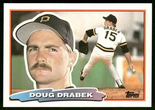Doug Drabek 1988 Topps Big #124a Pittsburgh Pirates