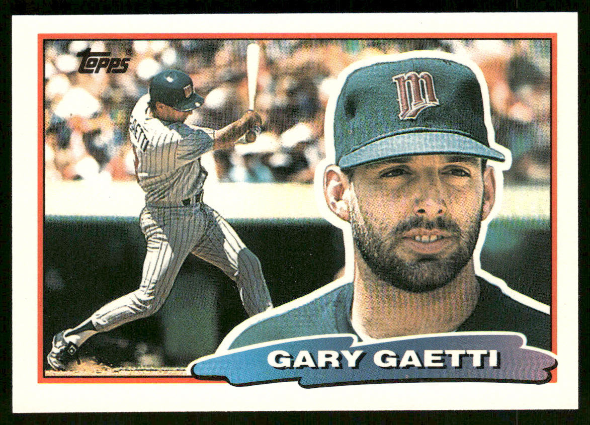 Gary Gaetti 1988 Topps Big #127a Minnesota Twins