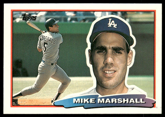 Mike Marshall 1988 Topps Big #133b Los Angeles Dodgers