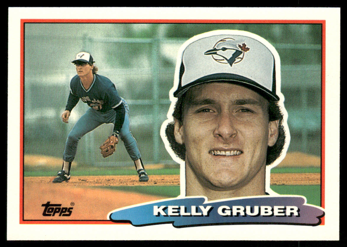 Kelly Gruber 1988 Topps Big #134 Toronto Blue Jays