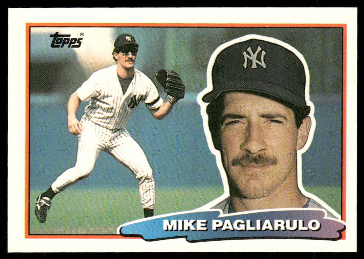 Mike Pagliarulo 1988 Topps Big #138a New York Yankees