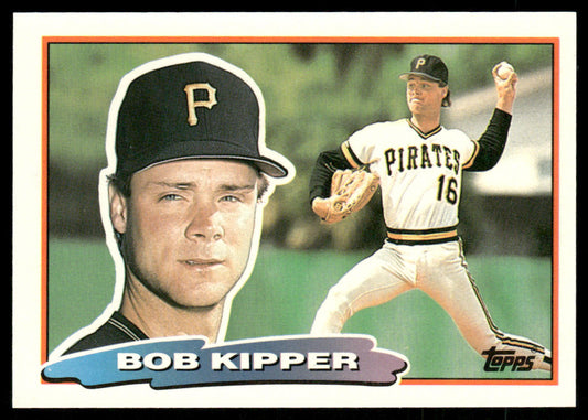 Bob Kipper 1988 Topps Big #141 Pittsburgh Pirates