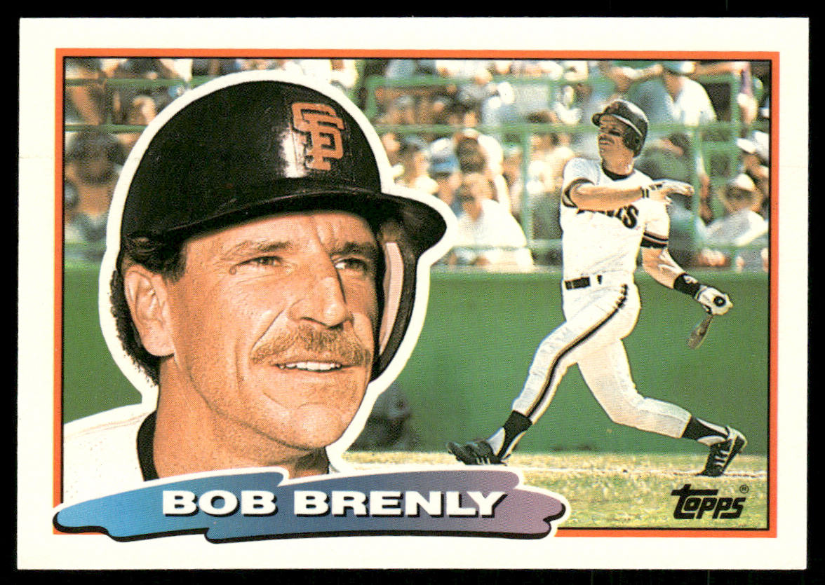 Bob Brenly 1988 Topps Big #143a San Francisco Giants