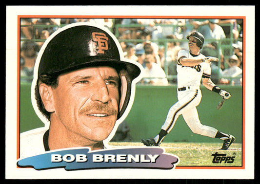 Bob Brenly 1988 Topps Big #143a San Francisco Giants