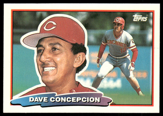 Dave Concepcion 1988 Topps Big #144 Cincinnati Reds