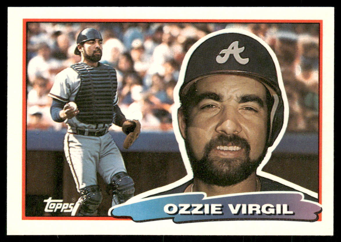 Ozzie Virgil 1988 Topps Big #148 Atlanta Braves
