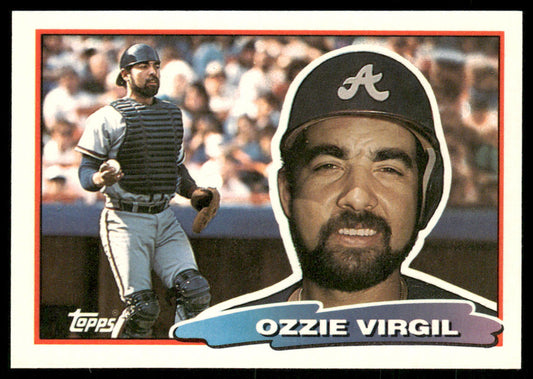 Ozzie Virgil 1988 Topps Big #148 Atlanta Braves