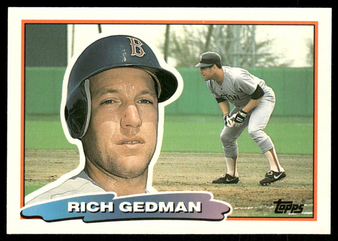 Rich Gedman 1988 Topps Big #152 Boston Red Sox