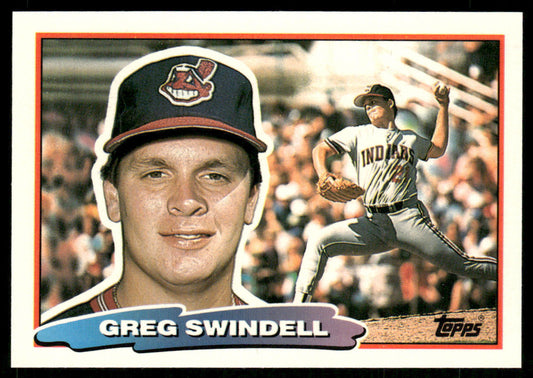 Greg Swindell 1988 Topps Big #156a Cleveland Indians