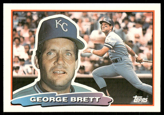 George Brett 1988 Topps Big #157b Kansas City Royals