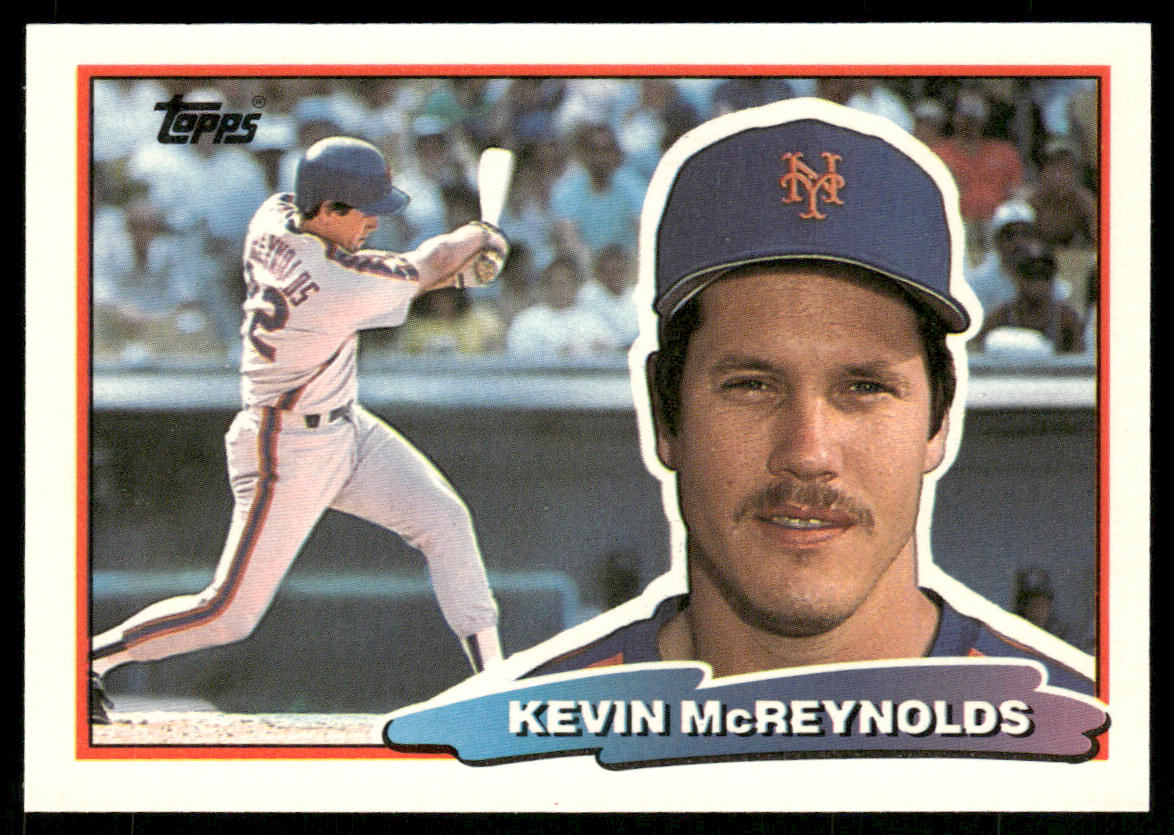 Kevin McReynolds 1988 Topps Big #158 New York Mets
