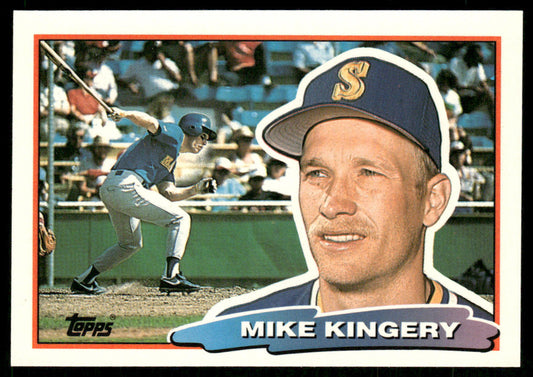 Mike Kingery 1988 Topps Big #160b Seattle Mariners
