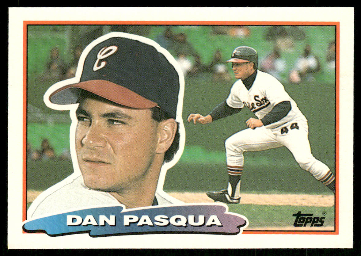 Dan Pasqua 1988 Topps Big #164 Chicago White Sox