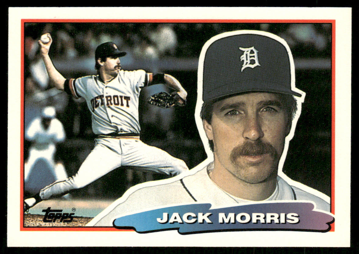 Jack Morris 1988 Topps Big #170a Detroit Tigers