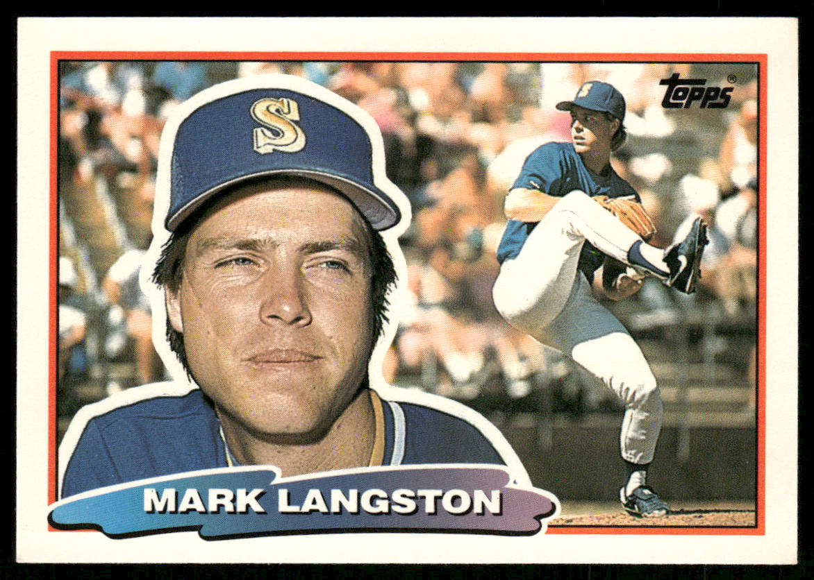 Mark Langston 1988 Topps Big #176 Seattle Mariners