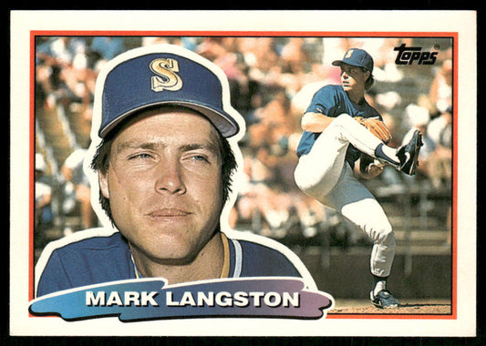 Mark Langston 1988 Topps Big #176 Seattle Mariners