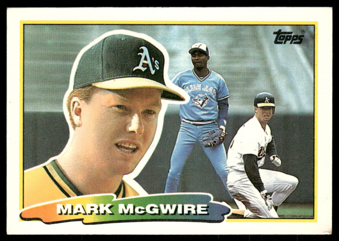 Mark McGwire 1988 Topps Big #179 Oakland Athletics