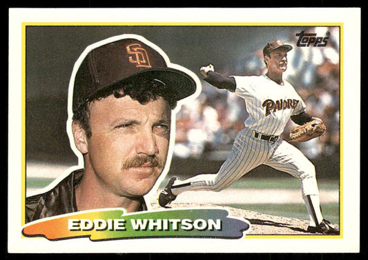 Eddie Whitson 1988 Topps Big #186 San Diego Padres