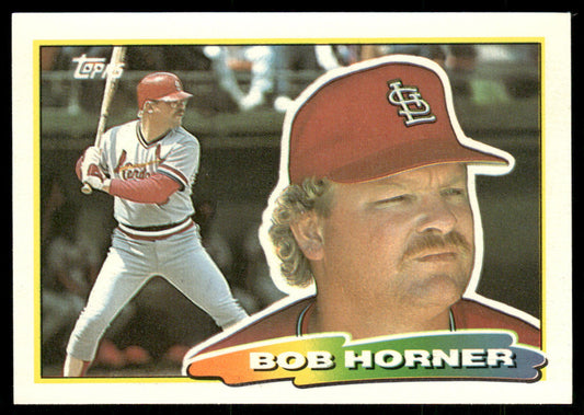 Bob Horner 1988 Topps Big #245 St. Louis Cardinals