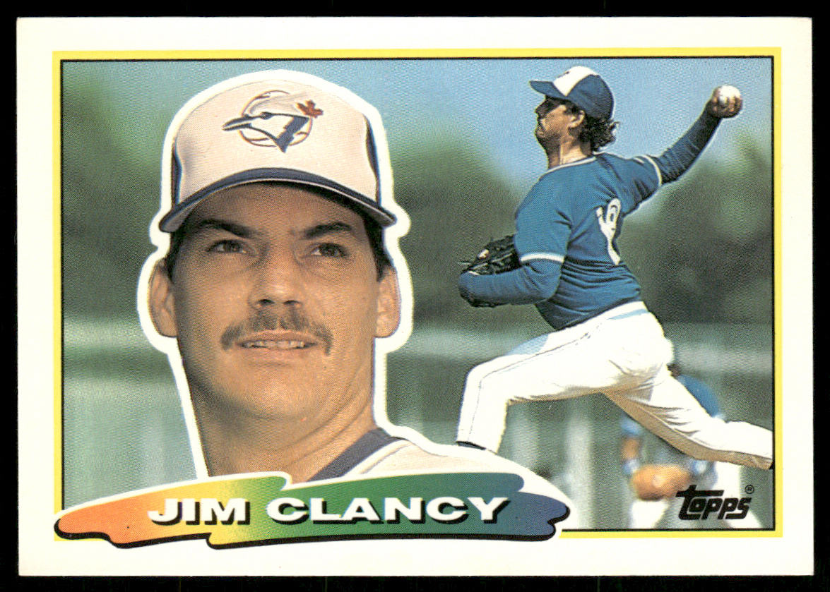 Jim Clancy 1988 Topps Big #258a Toronto Blue Jays