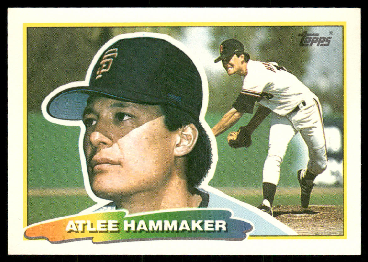 Atlee Hammaker 1988 Topps Big #259 San Francisco Giants