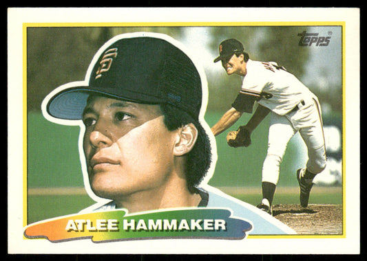 Atlee Hammaker 1988 Topps Big #259 San Francisco Giants