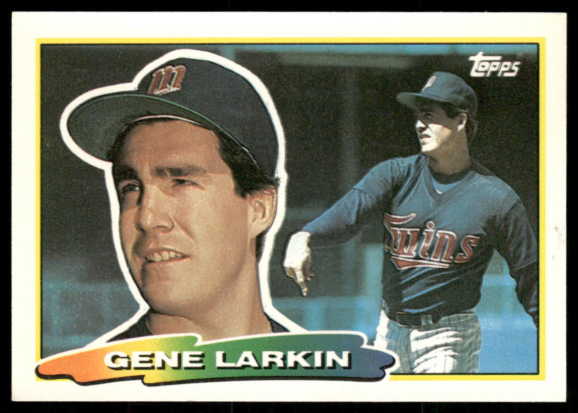 Gene Larkin 1988 Topps Big #264b Minnesota Twins