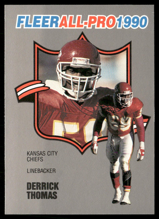 Derrick Thomas 1990 Fleer All-Pro #13 Kansas City Chiefs