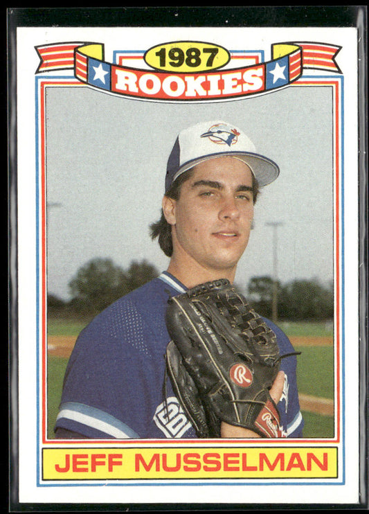 Jeff Musselman 1988 Topps Glossy Rookies #22a Toronto Blue Jays