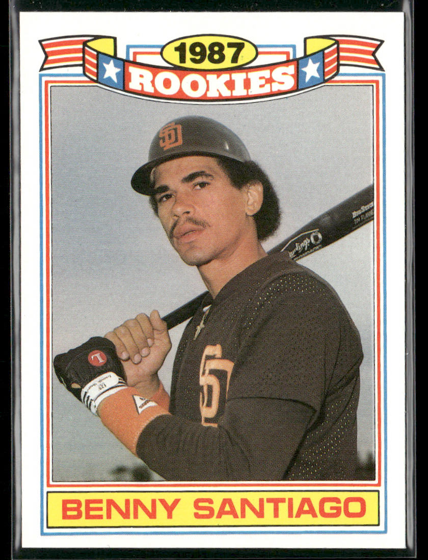 Benny Santiago 1988 Topps Glossy Rookies #18 San Diego Padres