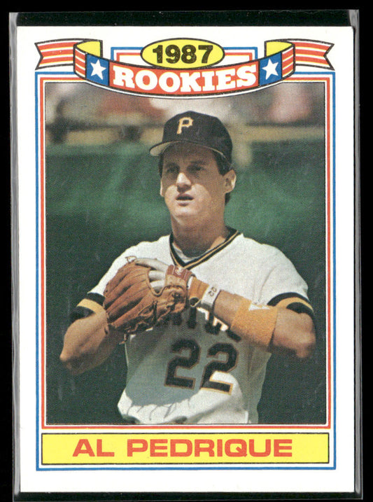 Al Pedrique 1988 Topps Glossy Rookies #17a Pittsburgh Pirates