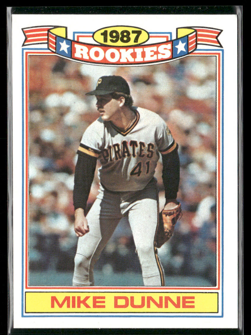 Mike Dunne 1988 Topps Glossy Rookies #16a Pittsburgh Pirates