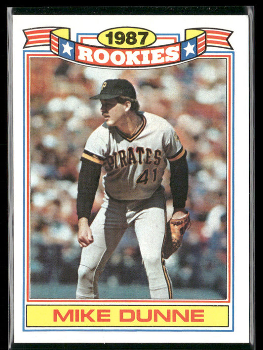 Mike Dunne 1988 Topps Glossy Rookies #16a Pittsburgh Pirates