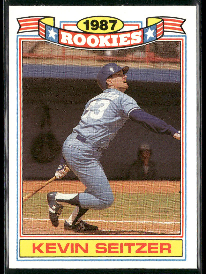 Kevin Seitzer 1988 Topps Glossy Rookies #9b Kansas City Royals