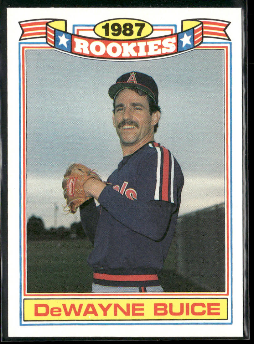 DeWayne Buice 1988 Topps Glossy Rookies #4 California Angels