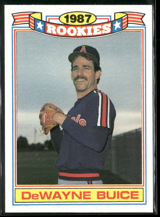 DeWayne Buice 1988 Topps Glossy Rookies #4 California Angels