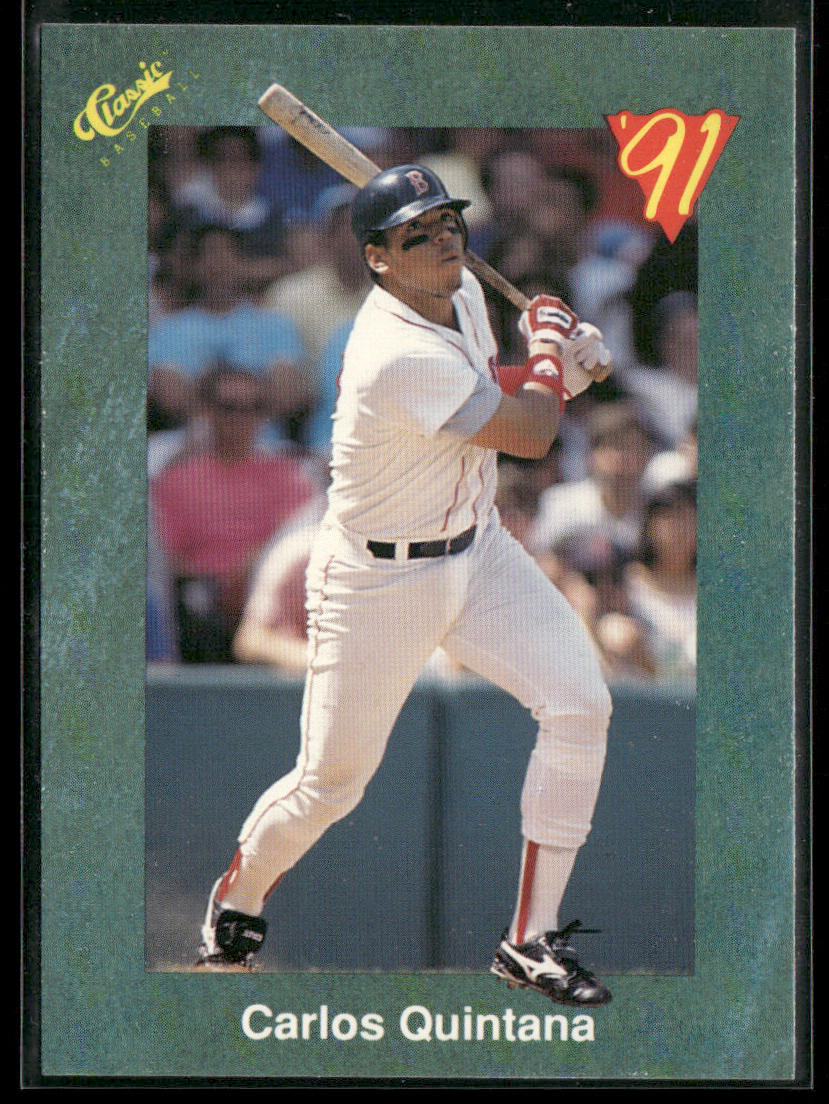 Carlos Quintana 1991 Classic III #T75 Boston Red Sox