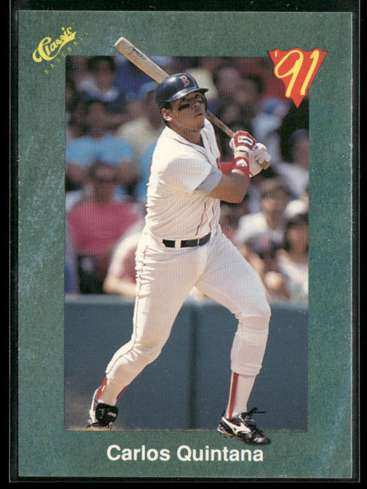 Carlos Quintana 1991 Classic III #T75 Boston Red Sox